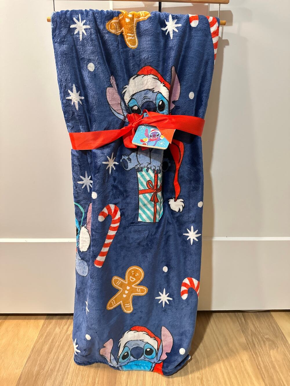 Stitch Christmas Blanket- NWT
